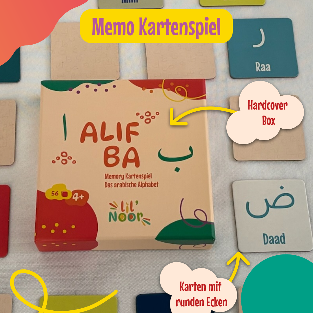 Arabisches Buchstaben-Memory